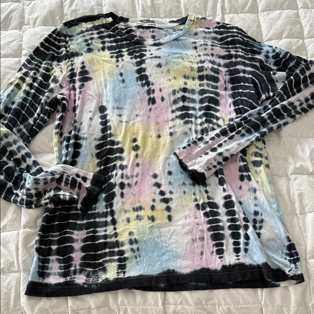 Reformation Tie-Dye Long sleeve Tee